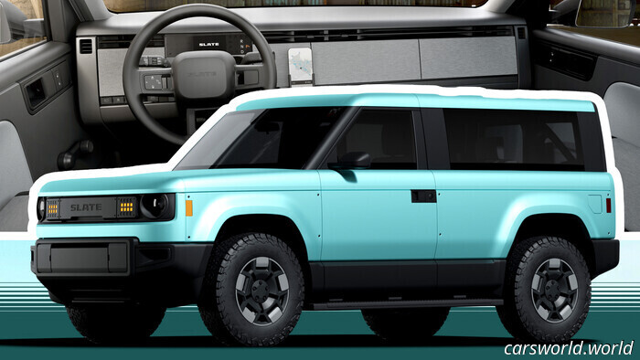 Slate Sacude Los Vehículos Eléctricos Con Una Camioneta de $28,000 Que Se Convierte En Un SUV | Carscoops